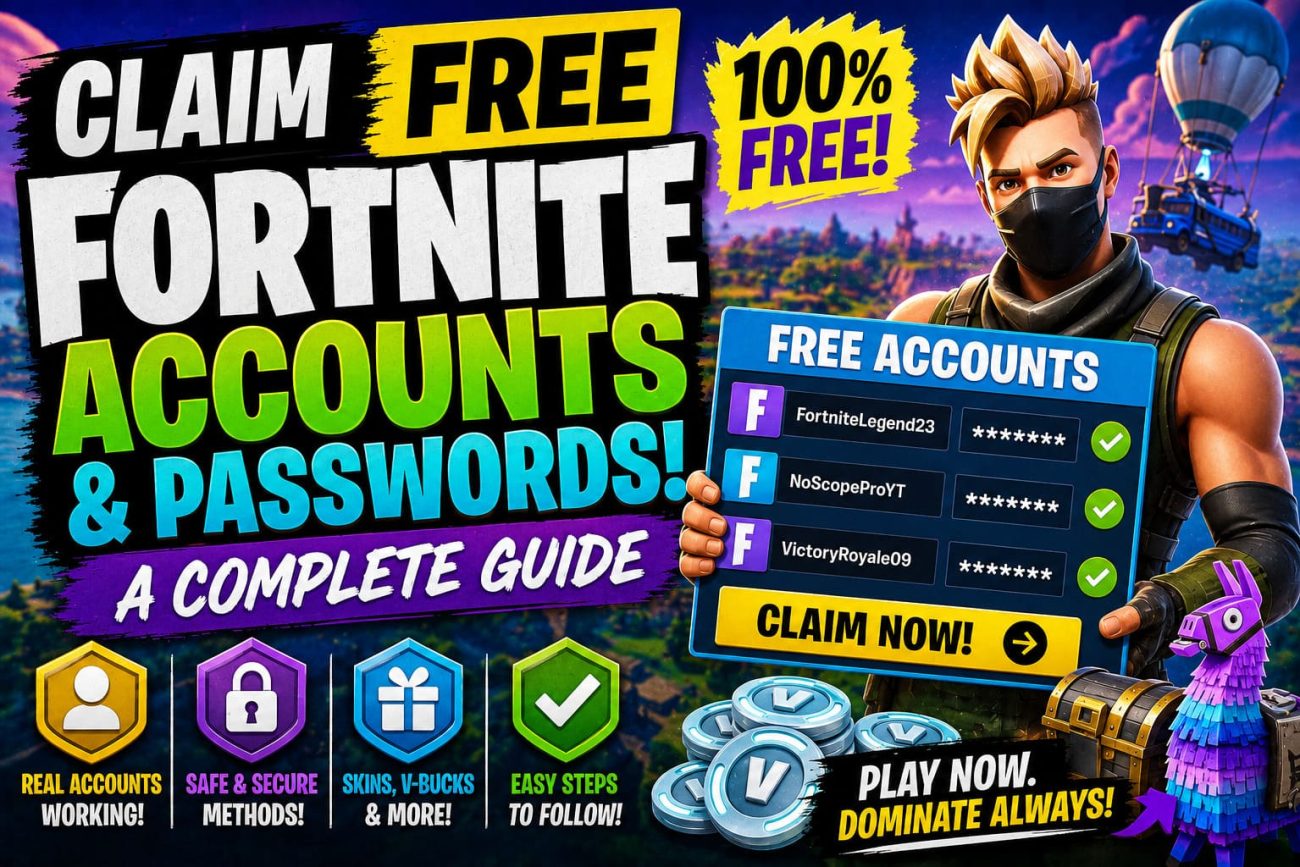 How to Get Free Fortnite Accounts: The Ultimate Guide