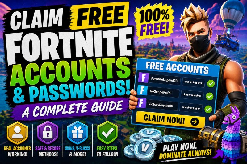 How to Get Free Fortnite Accounts: The Ultimate Guide