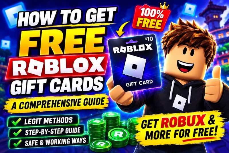 How to Get Free Roblox Gift Cards: A Complete Guide