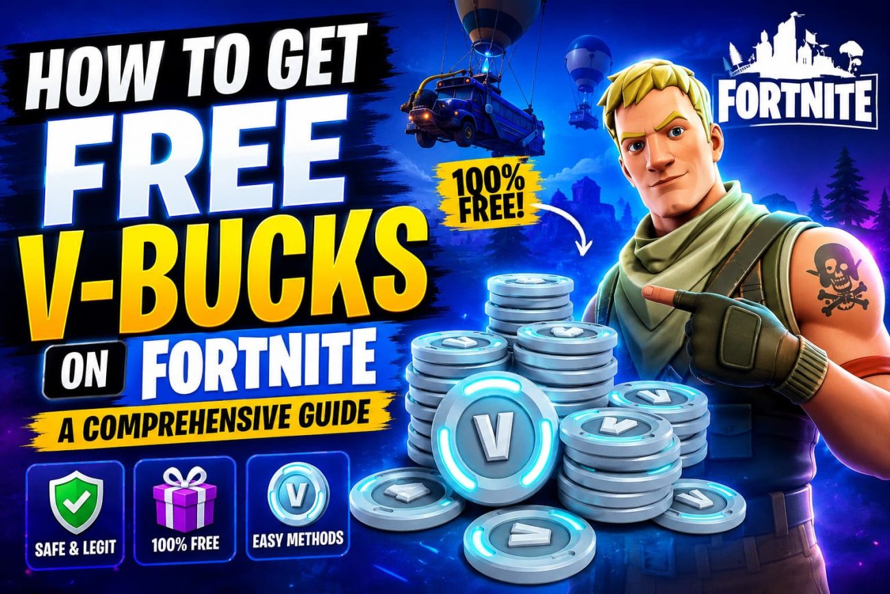 Free V-Bucks in Fortnite: Complete Guide 2026