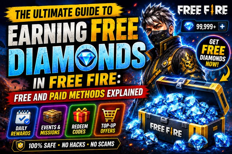 Earn Free Diamonds On Free Fire: The Ultimate Guide